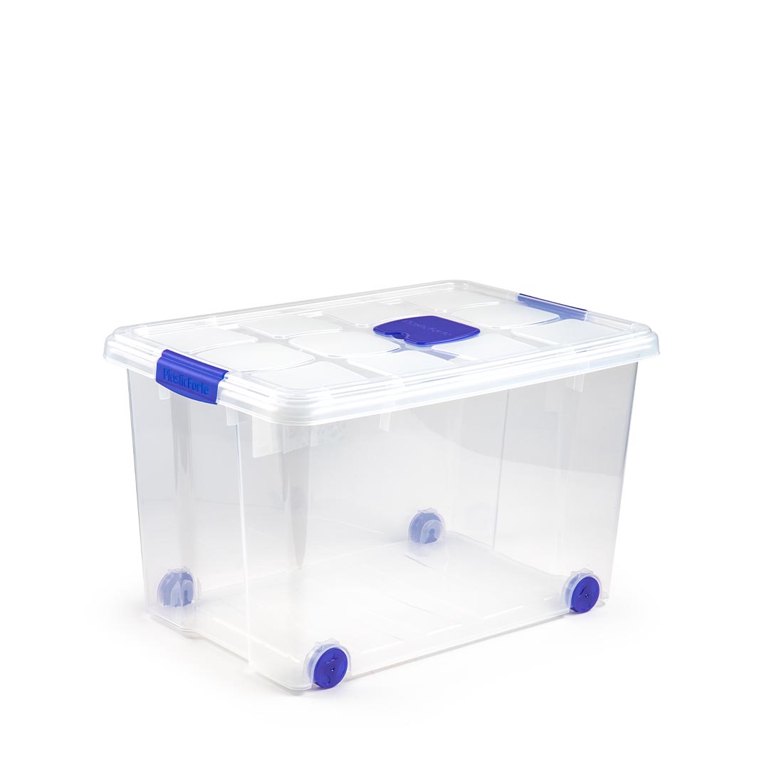 Caja de Almacenaje 55 litros Nº 4 - Serie Blue Plastic Forte