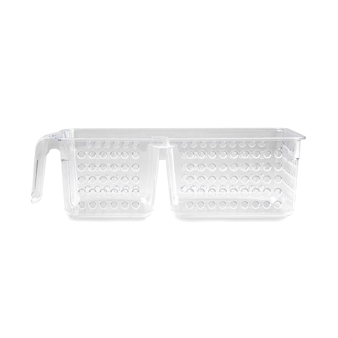 Tiroir frigo 2 compartiments - Plastic Forte